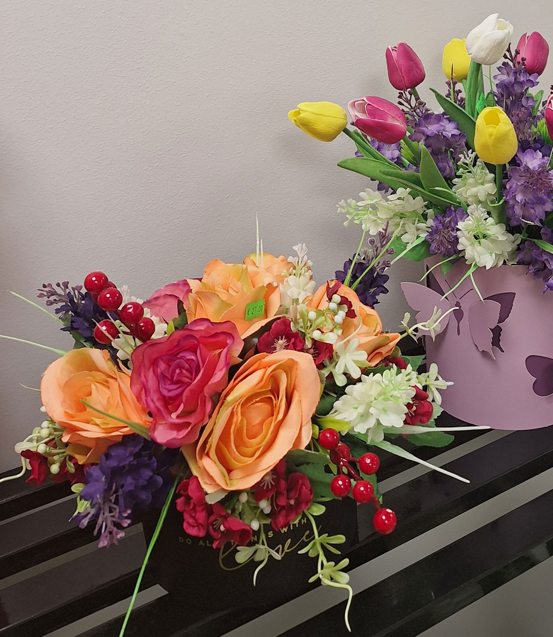 Gėlės Mažeikiuose