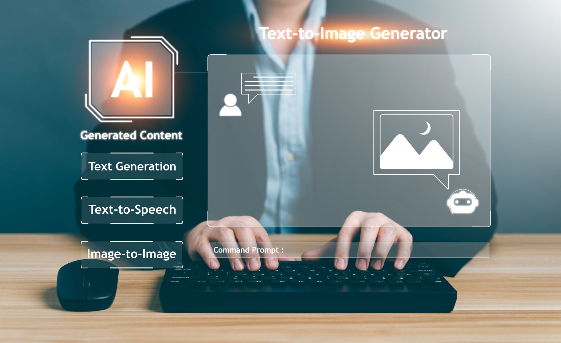 AI-Generated Content graphic