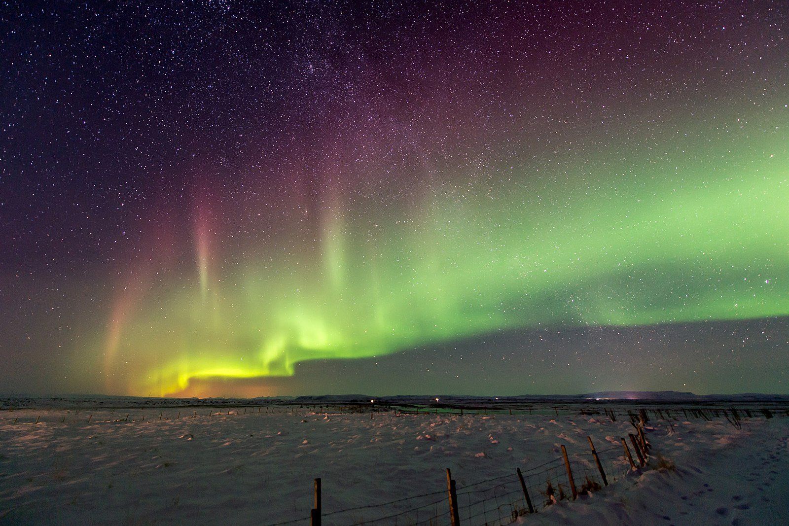 Northern Lights in West Iceland