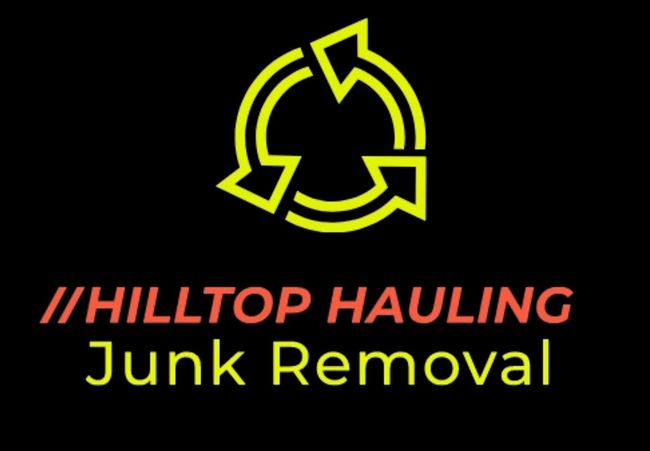 Hilltop Hauling Junk Removal Logo