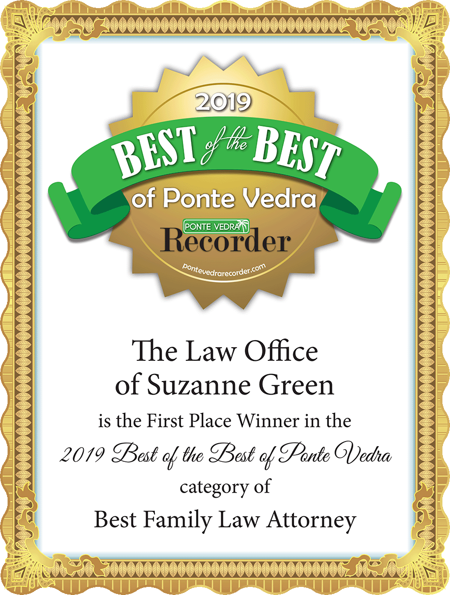 2019 first-place winner in the category of best family law attorney