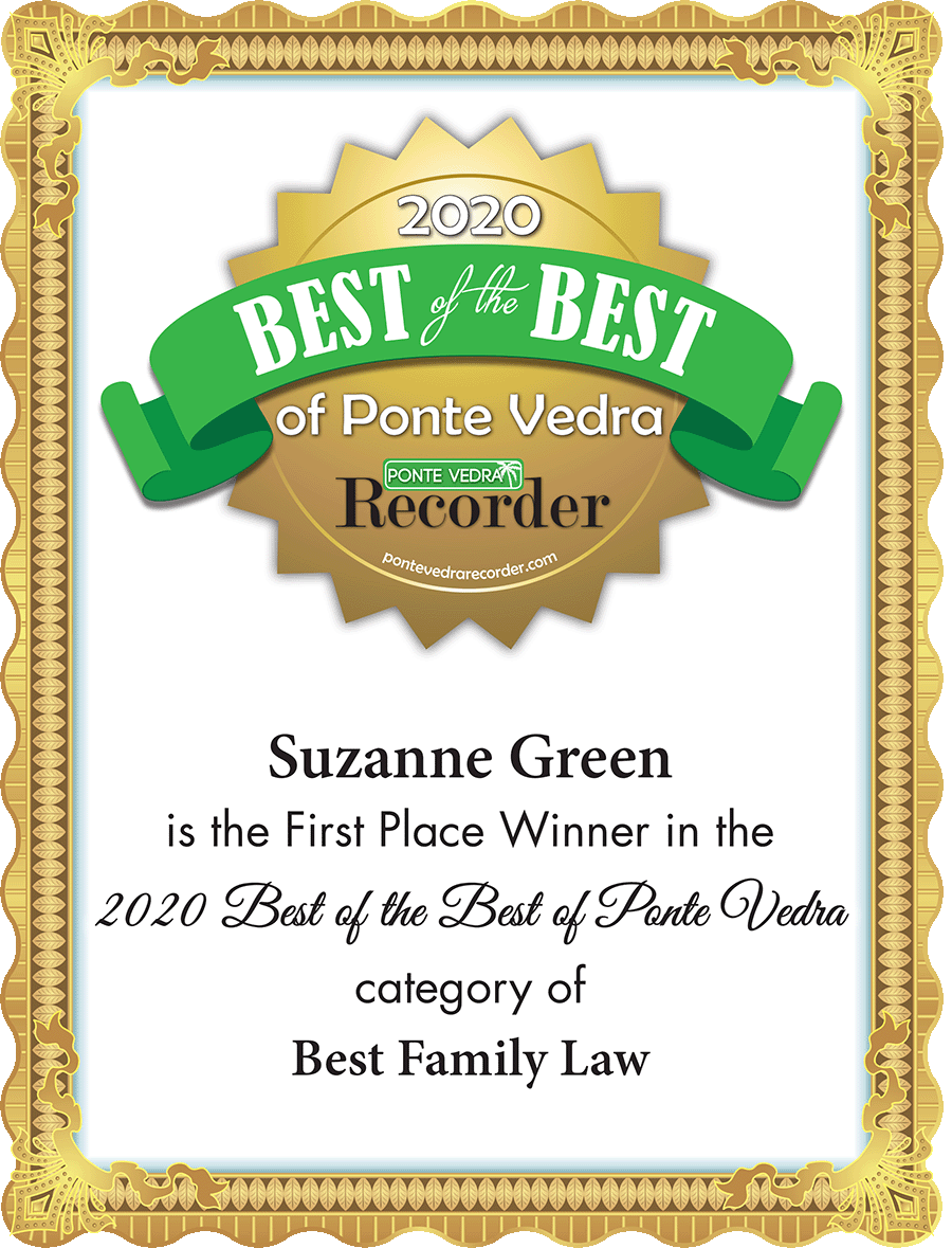 Suzanne is the 2020 first-place winner in the category of best family law