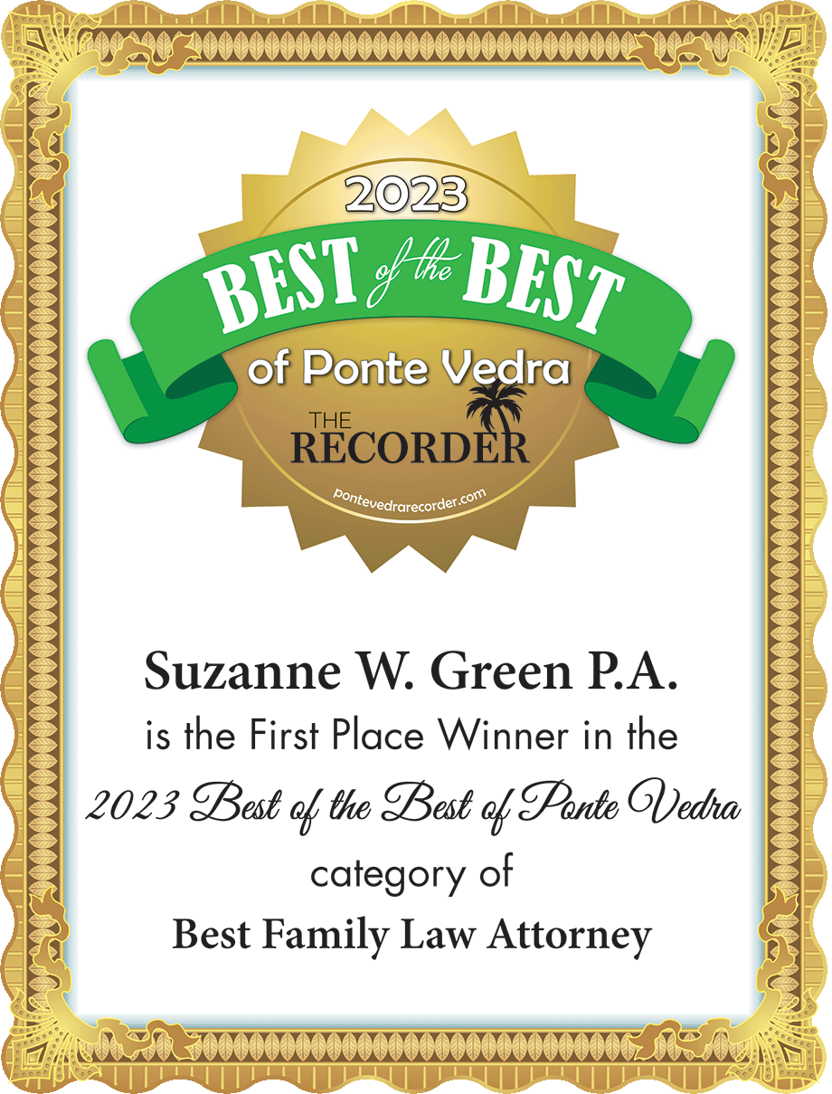 Suzanne is the 2023 first-place winner in the category of best family law attorney