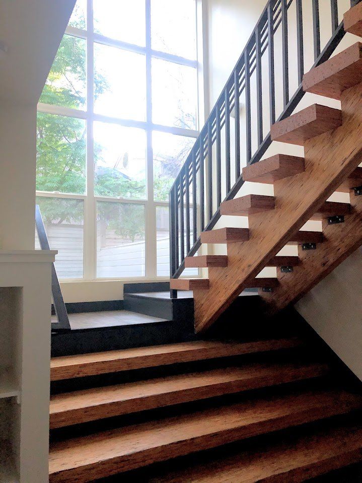 Photo of a Wooden Interior Staircase