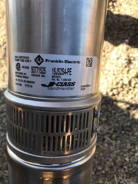 Build — Submersible Pump in Paso Robles, CA