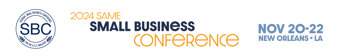 A banner for a small business conference in san antonio texas