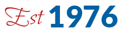 The year 1976 is written in red and blue on a white background.