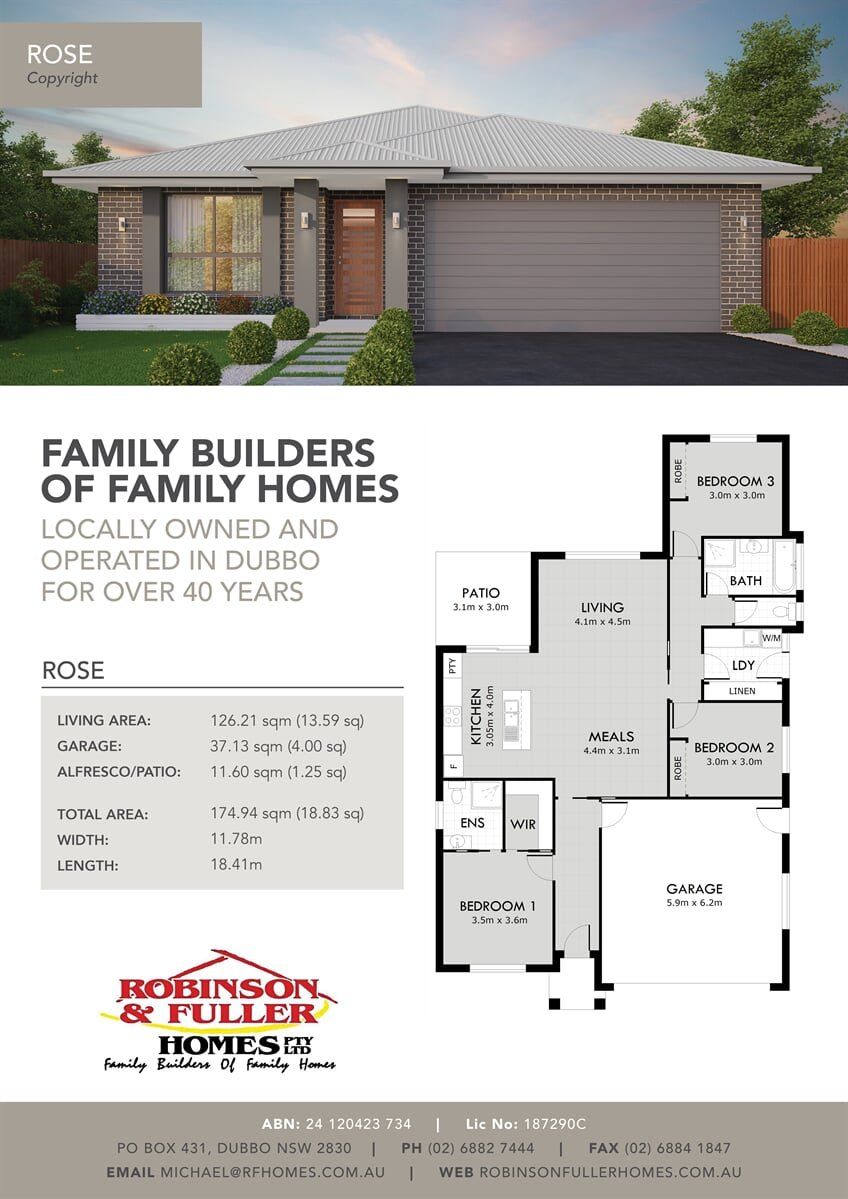 House Plans in Dubbo Robinson & Fuller Homes