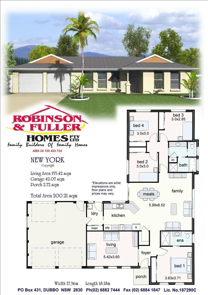 House Plans in Dubbo | Robinson & Fuller Homes