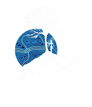 The wyanga aboriginal aged care logo has a tree with roots coming out of it.