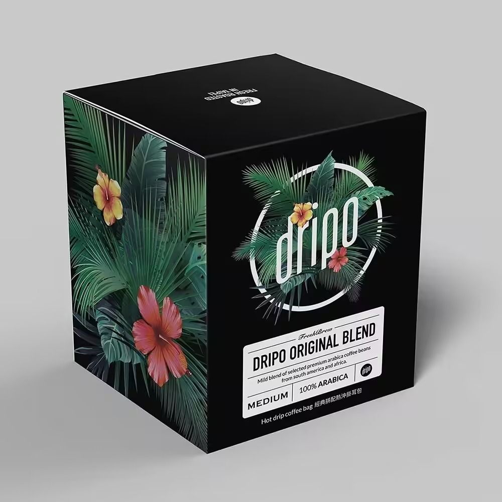 DRIPO熱沖咖啡掛耳包-01經典拼配(20入/袋)