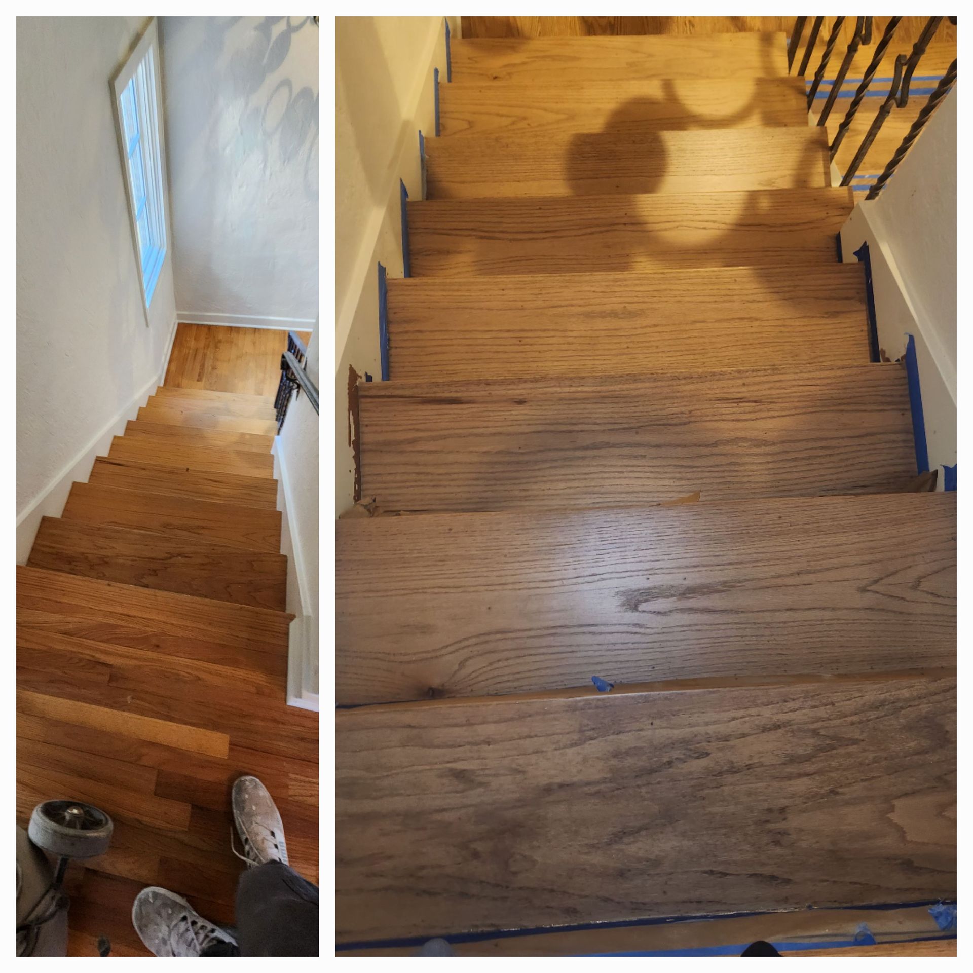 Wooden Stairs — Colorado Springs, CO — B & P Hardwood LLC