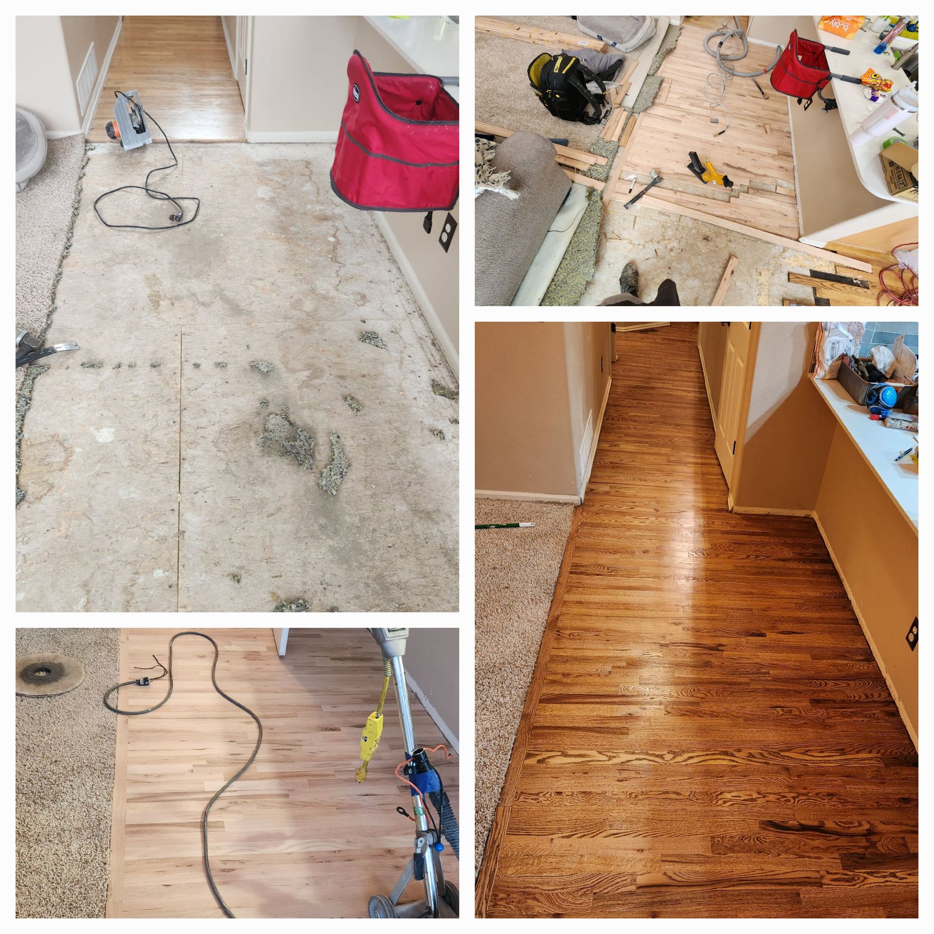 Before and After — Colorado Springs, CO — B & P Hardwood LLC
