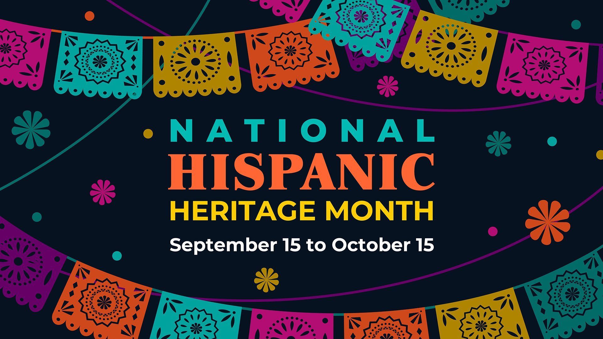 National hispanic heritage month is celebrated on september 15 to october 15.