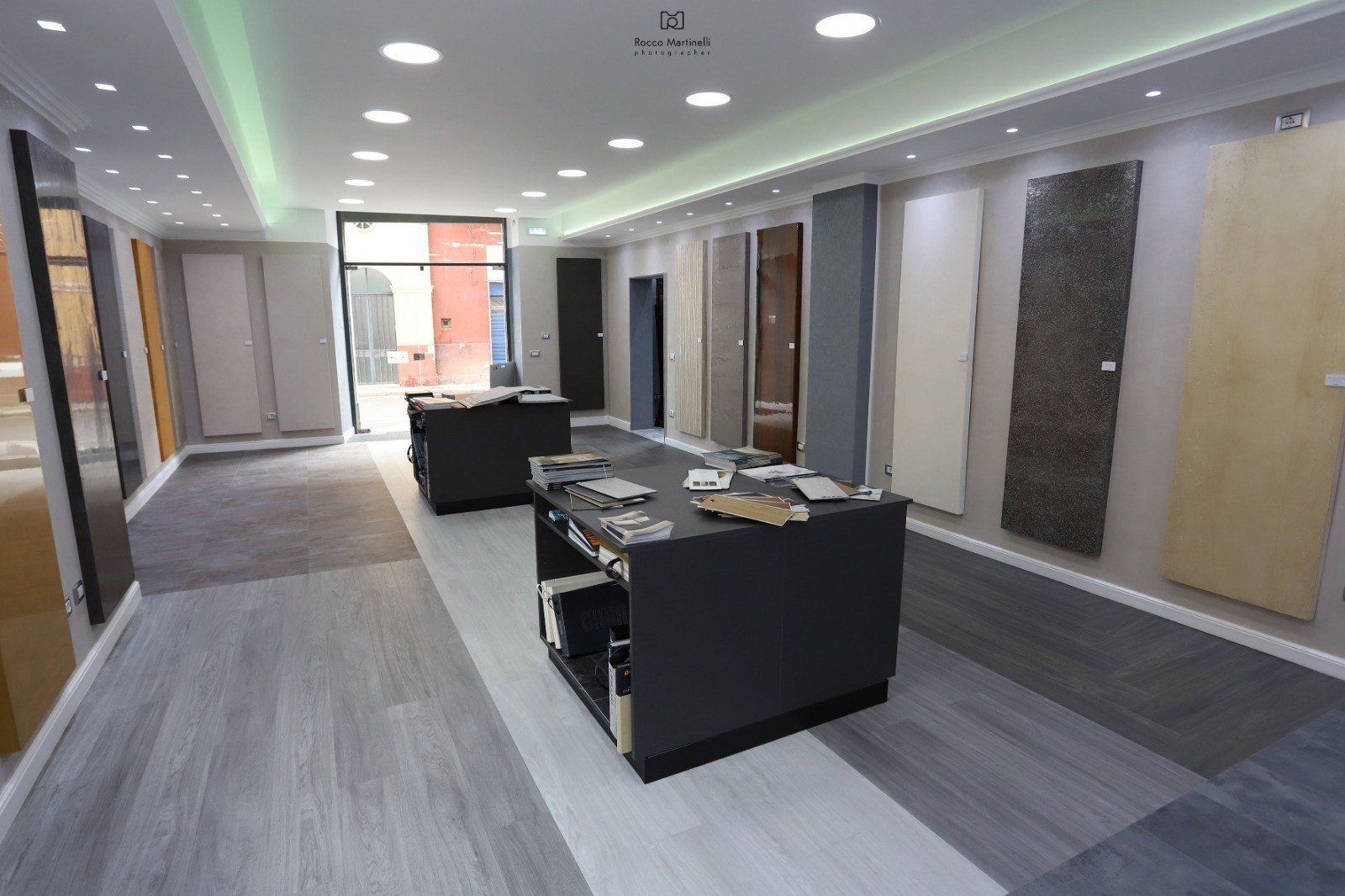 interni punto vendita con showroom