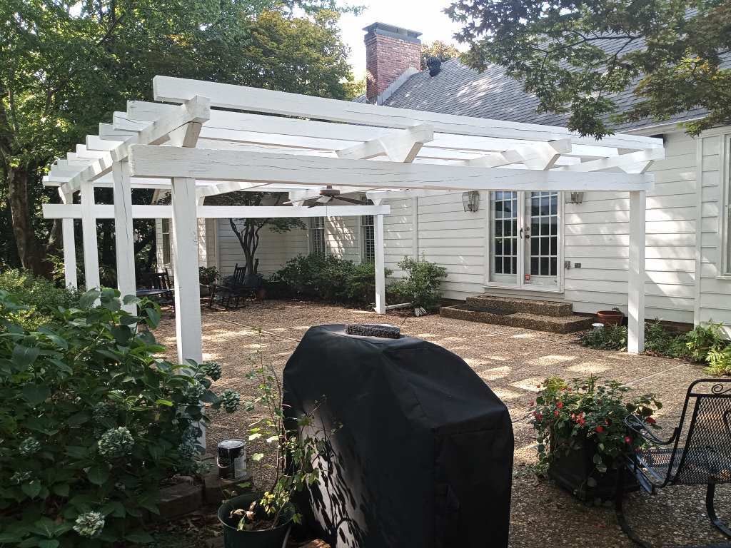 Pergola and Awning Painters in Little Rock & Central Arkansas Photo