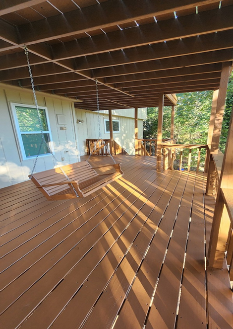 Wooden Deck Painters and Stainers in Little Rock & Central Arkansas Photo