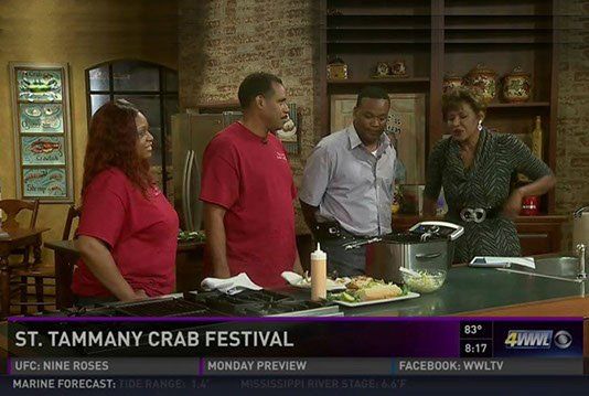 Ducre's Creole Catering Appearance on WW4L News