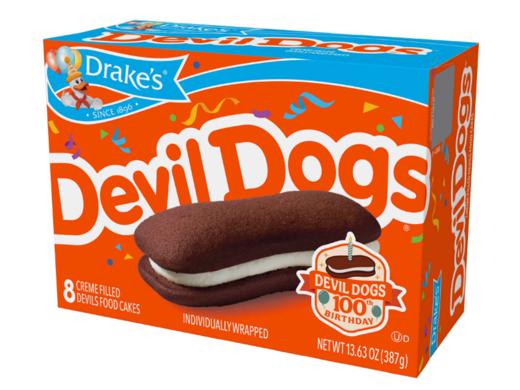 carton of drake's cakes devil dogs