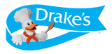 A logo for drake 's with a chef duck holding a spoon