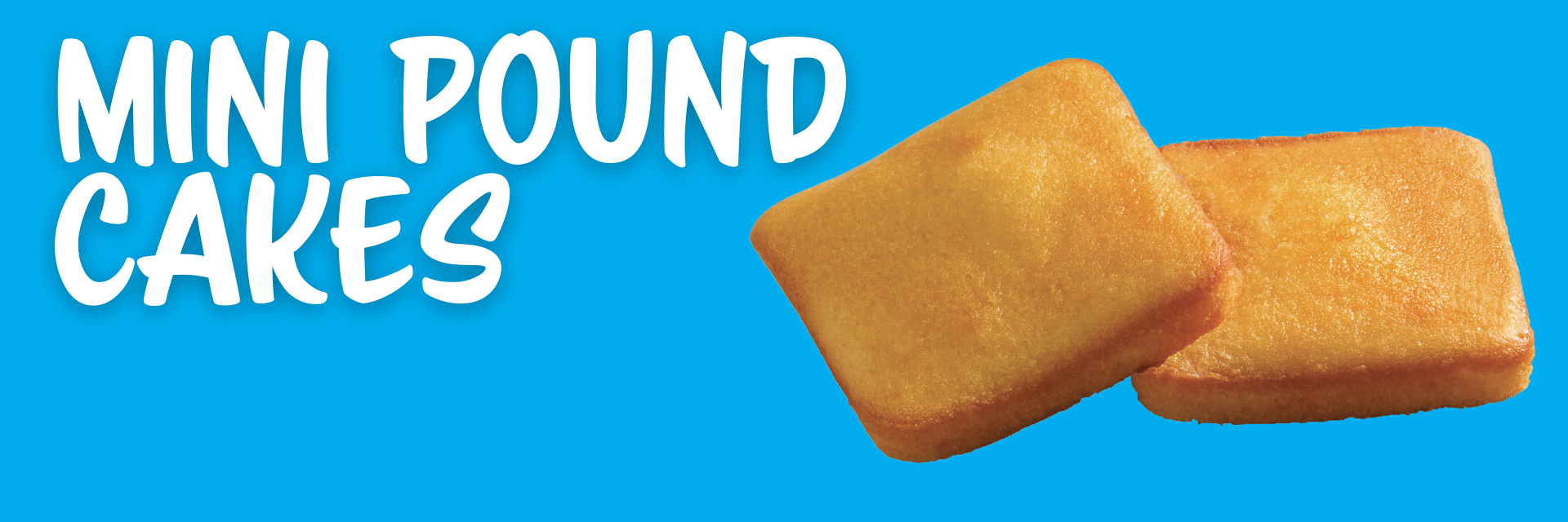 header of mini pound cakes