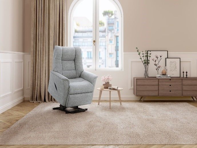 A Brown Leather Recliner on a White Background — Envisage Furniture in Kialla, VIC