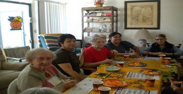 Elders on the Table — San Rafael, CA — Terra Linda Christian Homes Inc.