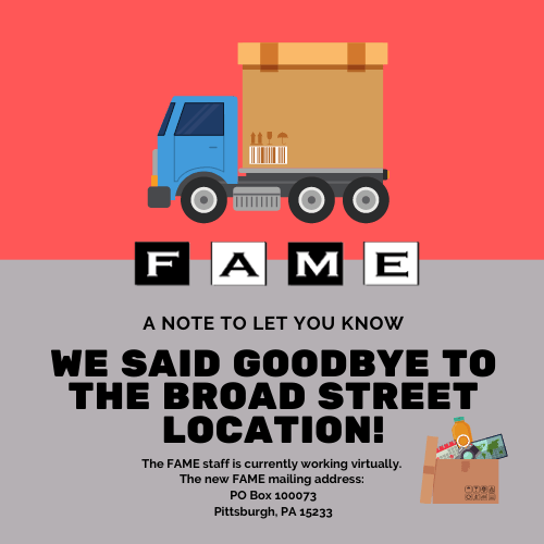 FAME Office Moved