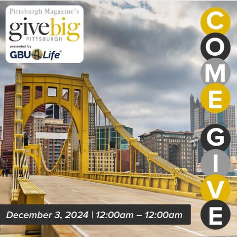 SAVE THE DATE - Give Big Pittsburgh December 3, 2024