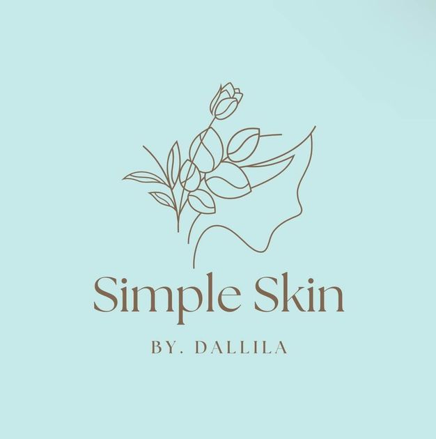 A logo for a company called simple skin