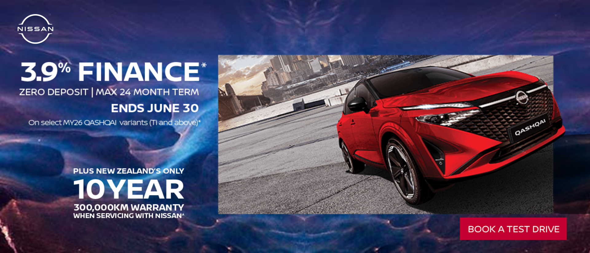 MG 3.9% Finance Across the Range