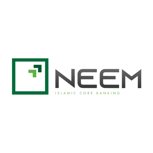 Un logo pour une société appelée neem islamic core banking.
