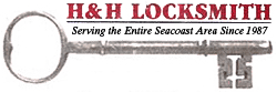 H & H Locksmith Logo