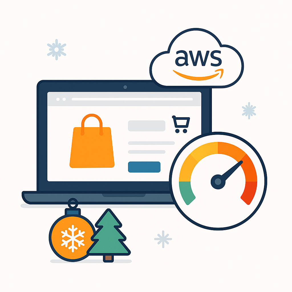 AWS‑hosted E‑commerce website built for fast holiday sales performance and SEO ranking.