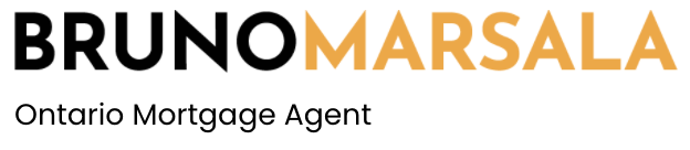 a logo for bruno marsala ontario mortgage agent