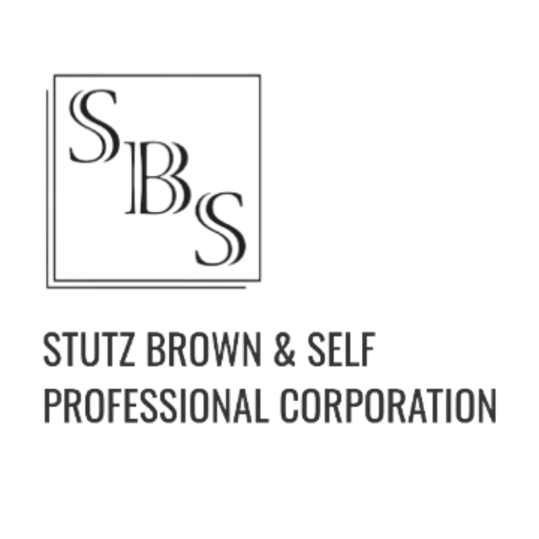 the logo for stutz brown & self professional corporation
