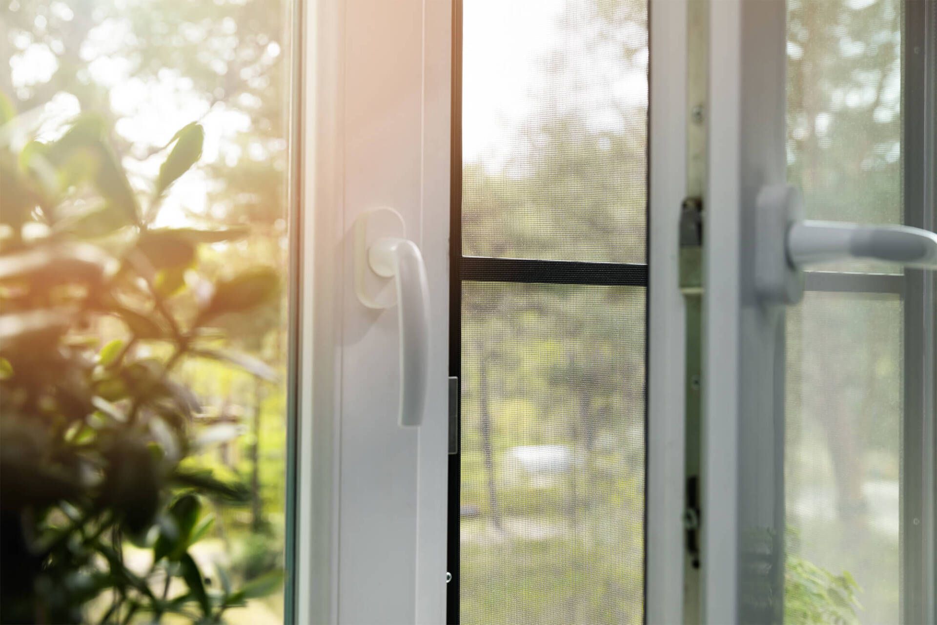 finestra con zanzariera