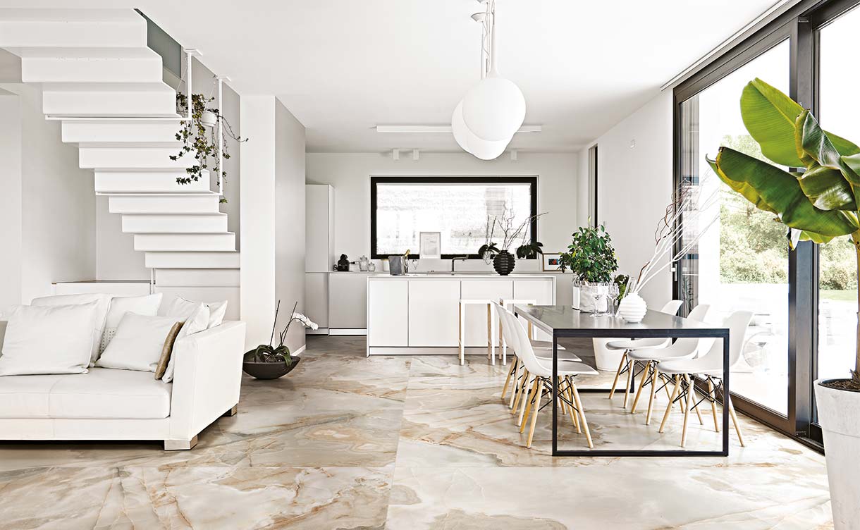 Ceramica gres effetto marmo