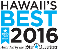 Hawaii's Best of 2016 Award Winner