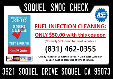 Coupon 3 — Soquel, CA — Smog Check
