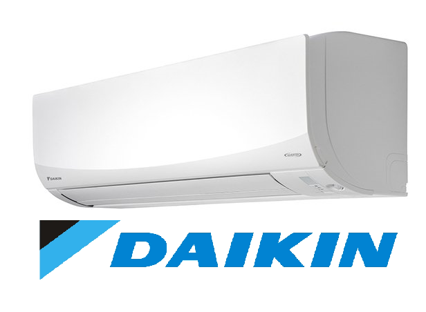 A picture of a Daikin air conditioner on a white background