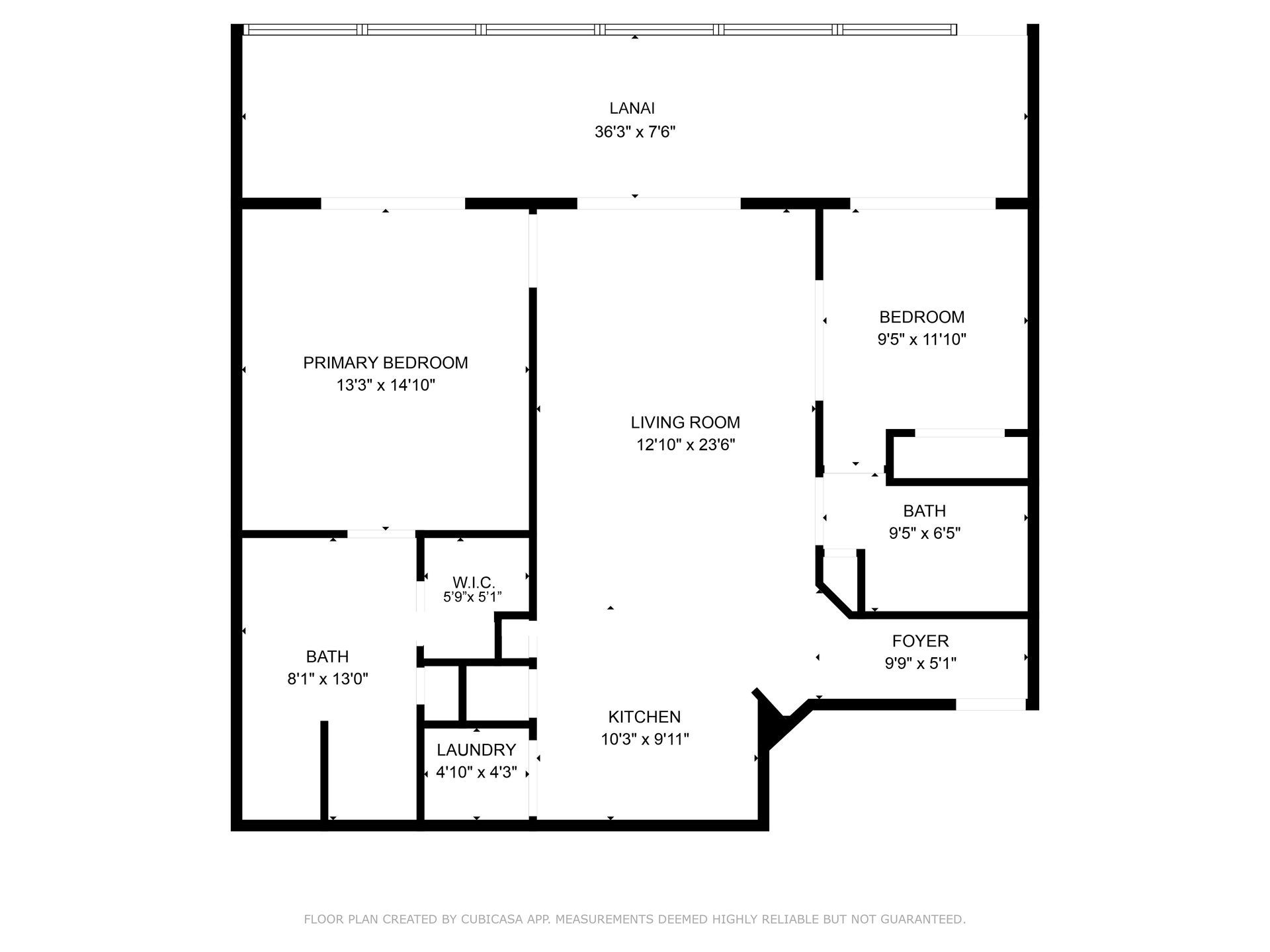 A black and white floor plan of a house.