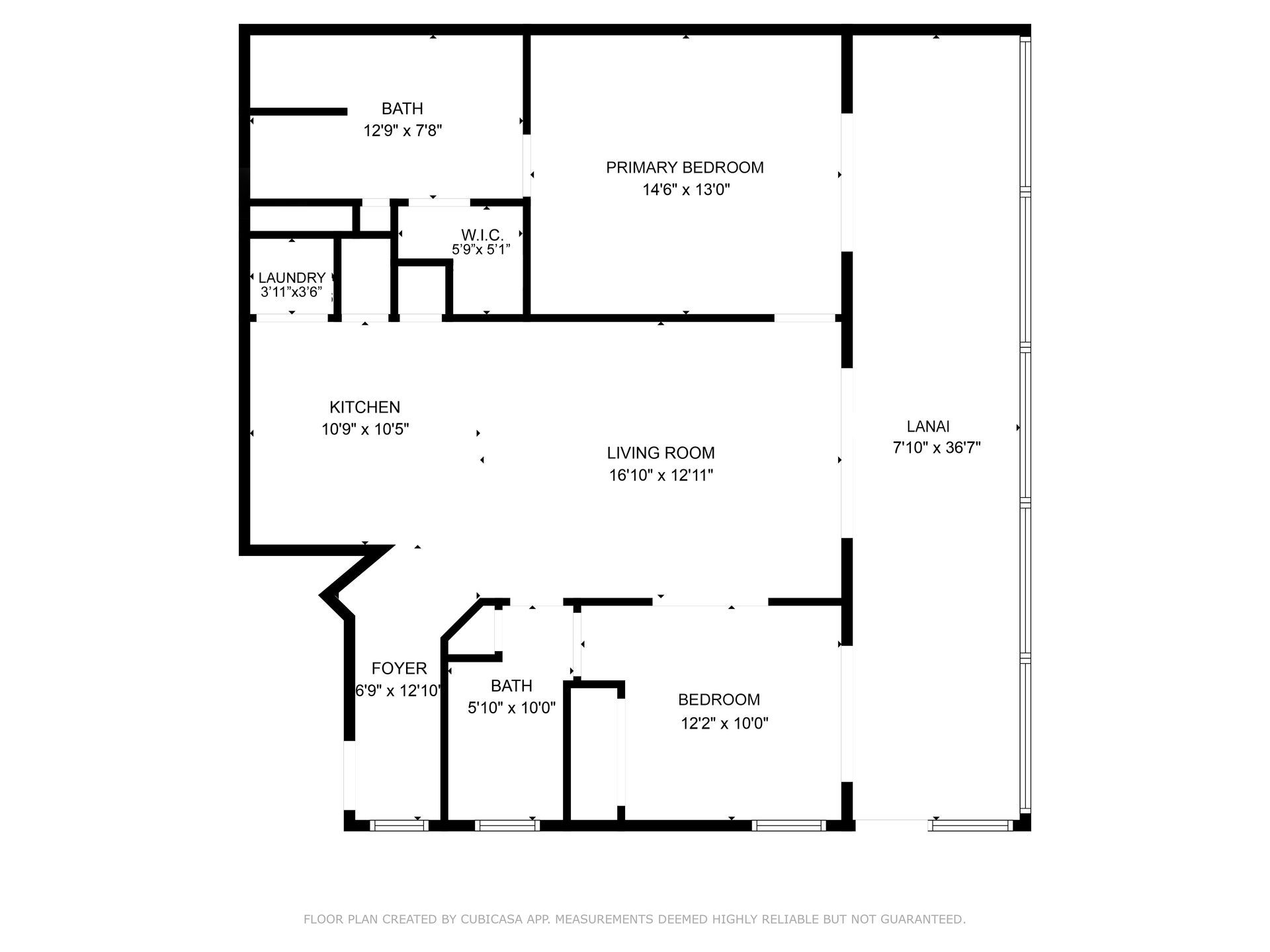 A black and white floor plan of a house.