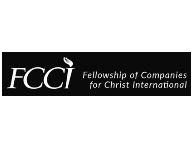 the logo for the fellowship of companies for christ international .