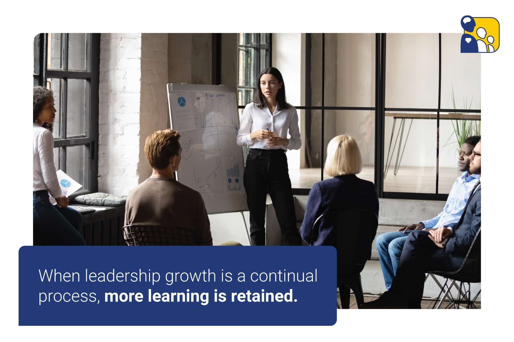when leadership growth is a continual process