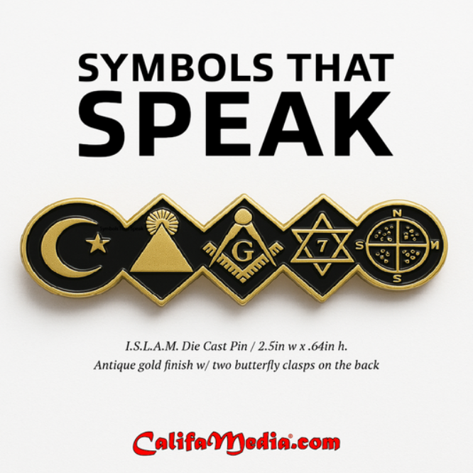 Moorish American ISLAM pin