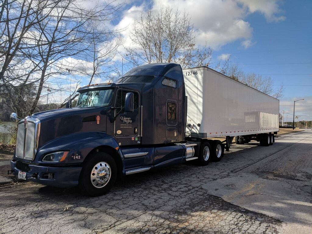 Ohio Haulers — Blue Long Haul Truck in South Charleston, OH