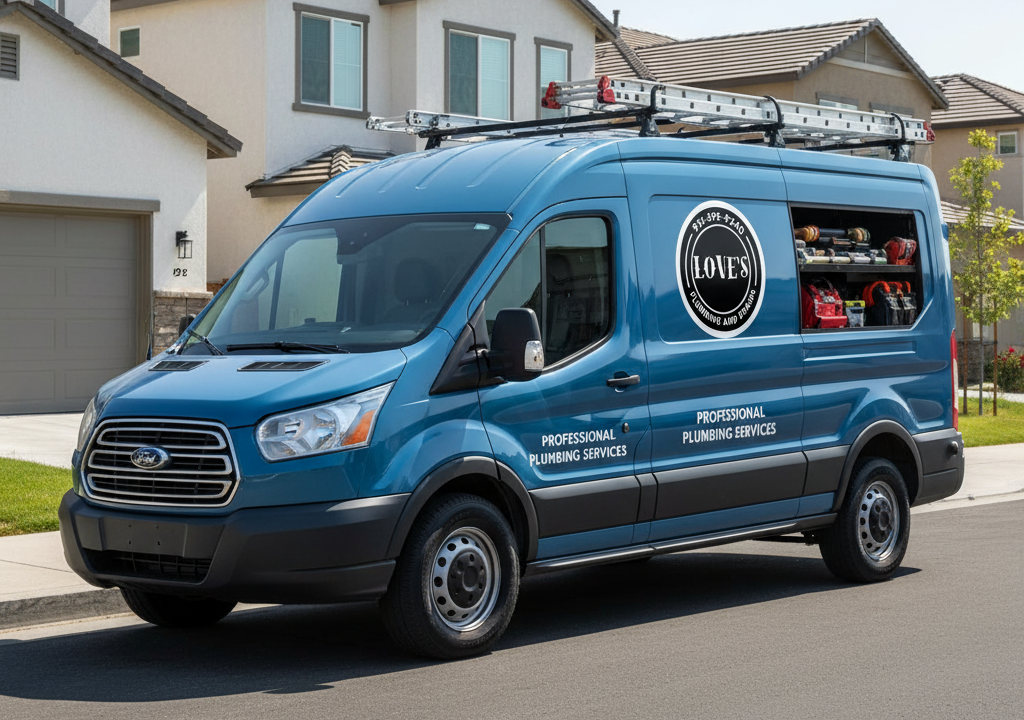 loves plumbing truck