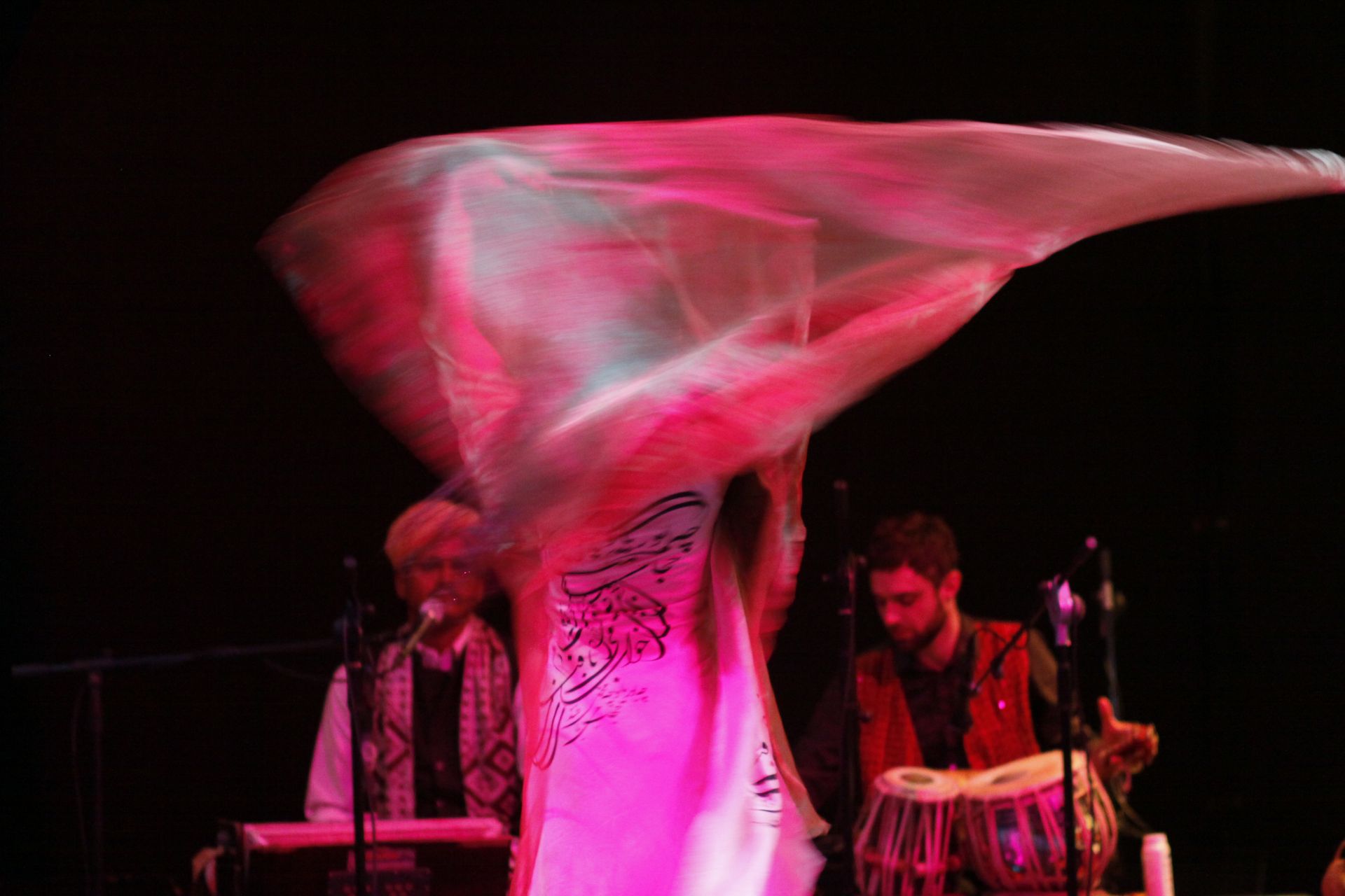 A performance of traditional ancestral music and Sufi dance at The Dome, Beirut downtown, on Saturda