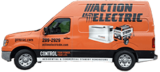 Electrician Van - Electrical Contractors in Des Moines, IA